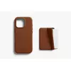 Bellroy Leren Hoes met Magneetportemonnee voor iPhone 16 Pro, Bruin