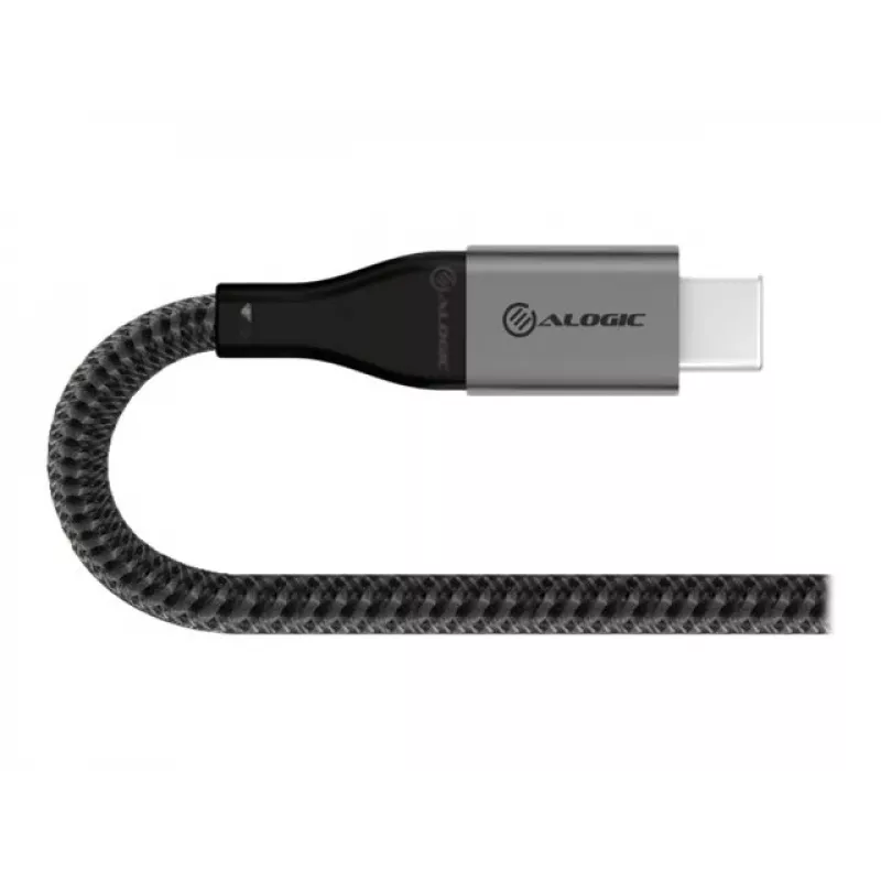 ALOGIC Super Ultra USB-C naar USB-A-kabel 1m zwart
