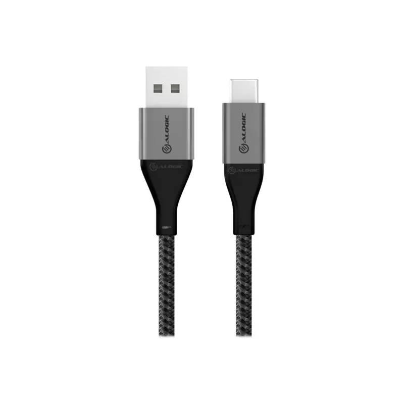 ALOGIC Super Ultra USB-C naar USB-A-kabel 1m zwart