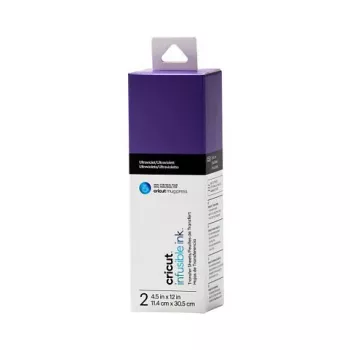 CRICUT Infusible Ink Transfer Sheets 11,4 x 30,5 cm ultraviolet (2 vellen)