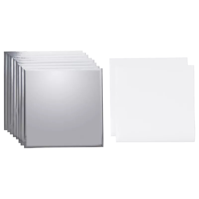 Cricut transfer-vinylvel 30,5 cm x 30,5 cm zilver metallic glans
