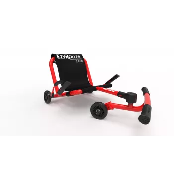 EzyRoller Classic voetbediende skelter voor kinderen 3-12 jaar rood