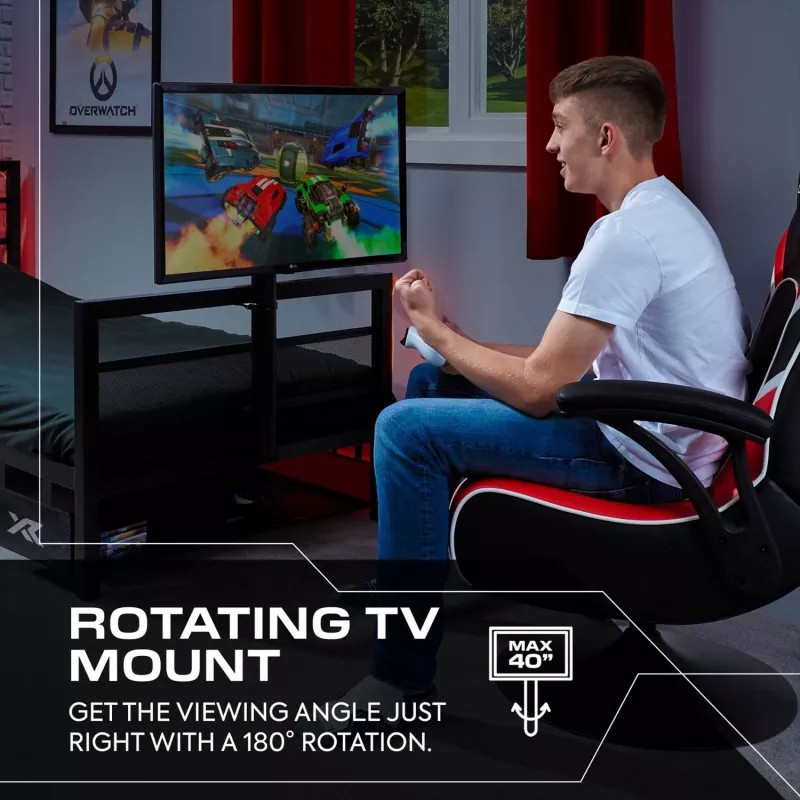 XROCKER gaming eenpersoonsbed zwart