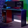 XROCKER gaming bureau grijs-rood