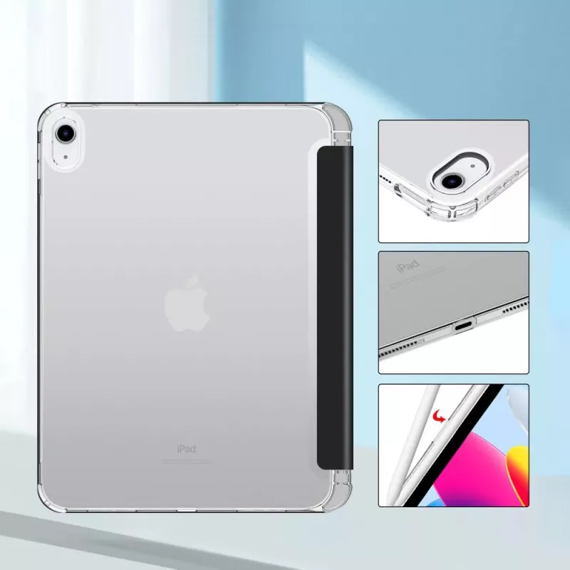 Tech-Protect SC Pen Hybrid hoes voor iPad 10.9 (2022) / iPad 11 (2025), zwart