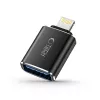 TECH-PROTECT ULTRABOOST adapter Lightning naar USB OTG zwart