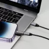 TECH-PROTECT ULTRABOOST adapter Lightning naar USB-C zwart