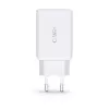 TECH-PROTECT C65W 3-poorts netwerkoplader PD 65W / QC3.0 wit