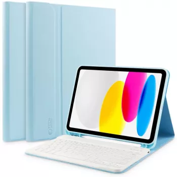 Tech-Protect SC Pen + toetsenbordhoes voor iPad 10,9 inch 10e gen (2022) / 11 inch 11e gen (2025) - blauw