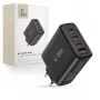 Tech-Protect NC100W-GAN 4-PORT zwarte GaN wandlader 100W USB-C