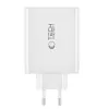 Tech-Protect NC100W-GAN 4-PORT zwarte GaN wandlader 100W USB-C
