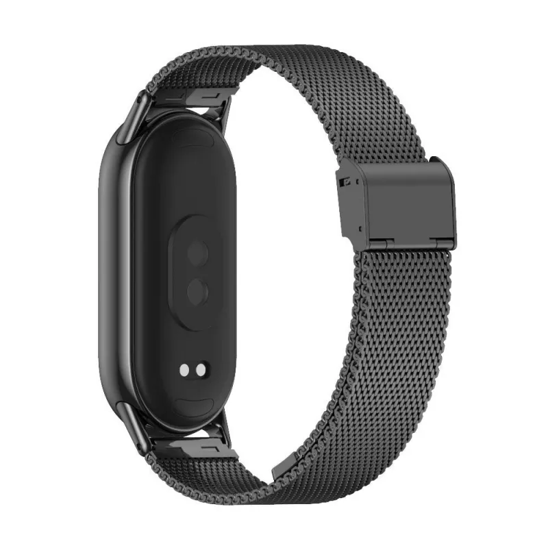 TECH-PROTECT Milanese Loop band voor Xiaomi Smart Band 8 / 9 / NFC - zwart