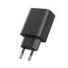 Tech-Protect NC30W 3-poorts USB-C oplader zwart 30W