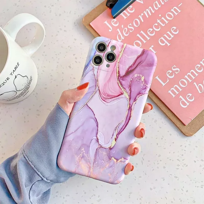 TECH-PROTECT Mood hoes voor Xiaomi Redmi Note 12s marmer