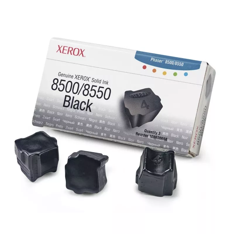 Xerox Phaser 8500/8550 zwarte solid ink stick - standaardcapaciteit - 1 pack