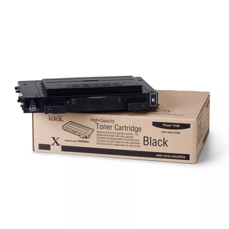 Xerox Phaser 6100 zwarte tonercartridge hoge capaciteit (OEM, 5.000 pagina's)