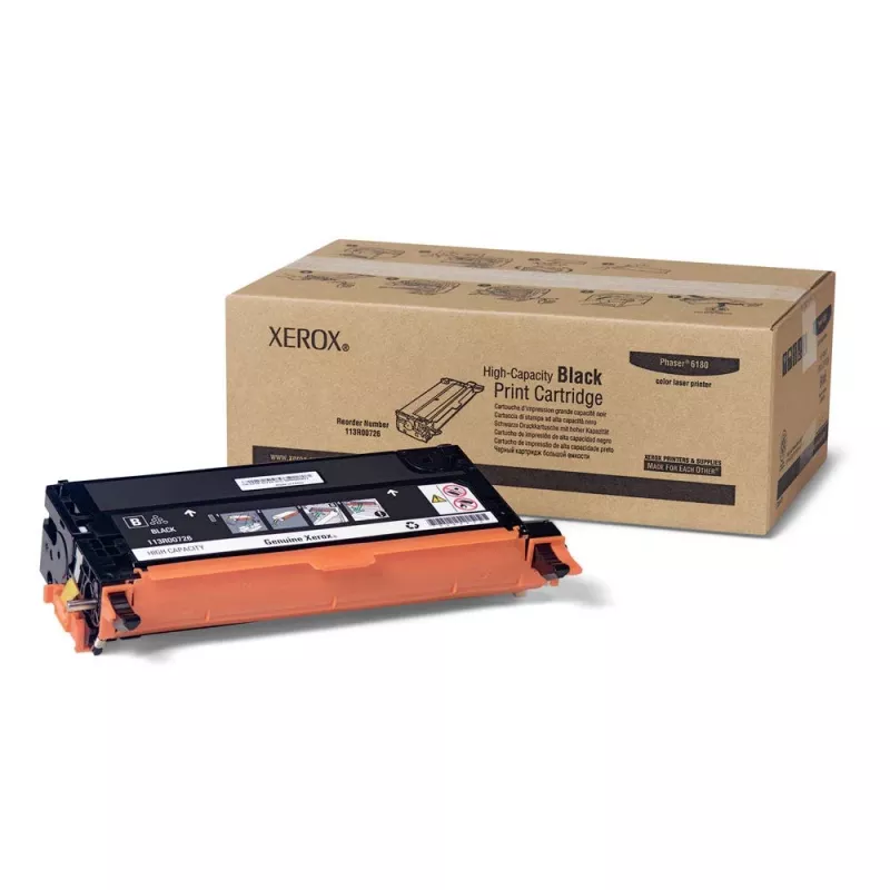 Xerox 113R00726 zwarte tonercartridge voor Phaser 6180DN, 6180MFP/D, 6180MFP/N, 6180N