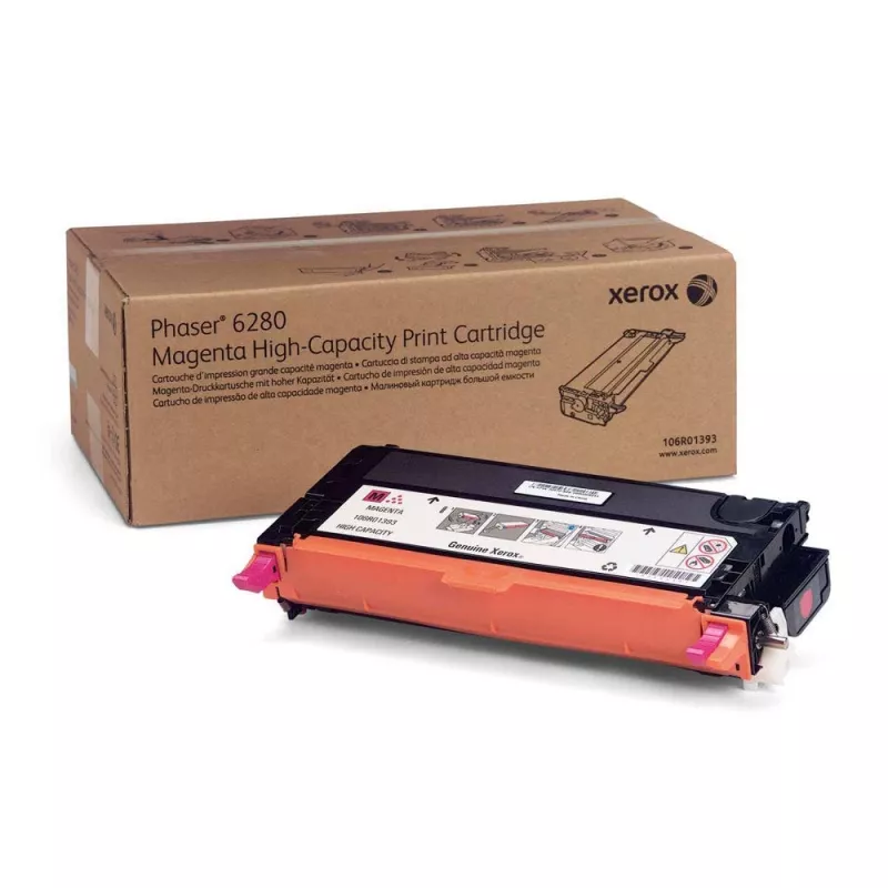 Xerox 106R01393 originele tonerpatroon magenta voor Phaser 6280-serie