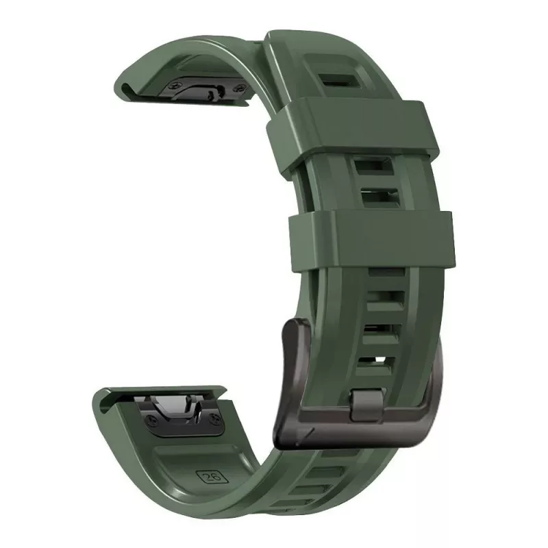 TECH-PROTECT ICONBAND Garmin Fenix 5 / 6 / 6 Pro / 7 legergroen siliconen band