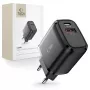 TECH-PROTECT C20W 2-poorts netwerkoplader PD20W/QC3.0 zwart