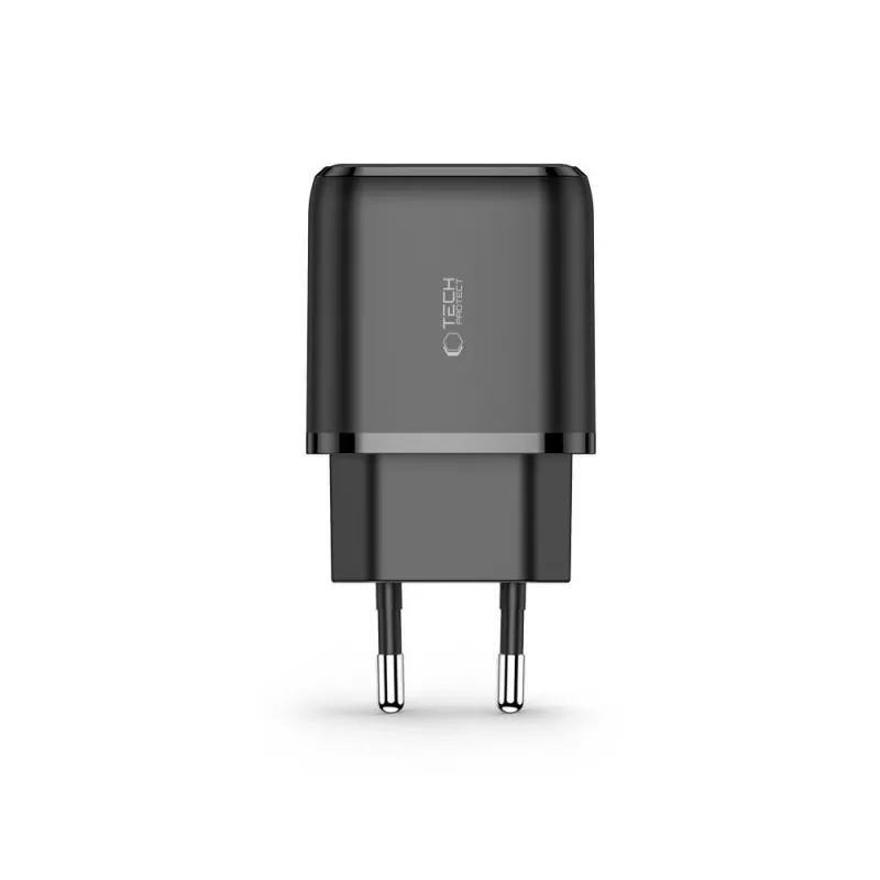 TECH-PROTECT C20W 2-poorts netwerkoplader PD20W/QC3.0 zwart