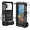 TECH-PROTECT IPX8 universele waterdichte duikhoes zwart