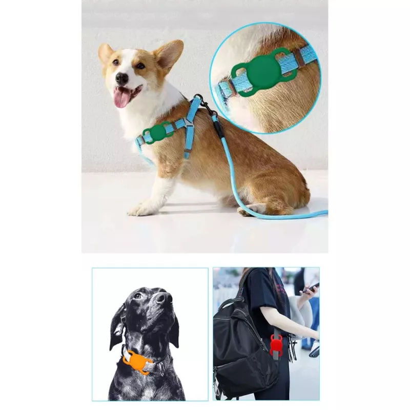 TECH-PROTECT SMOOTH FOR PET APPLE AIRTAG ZWART