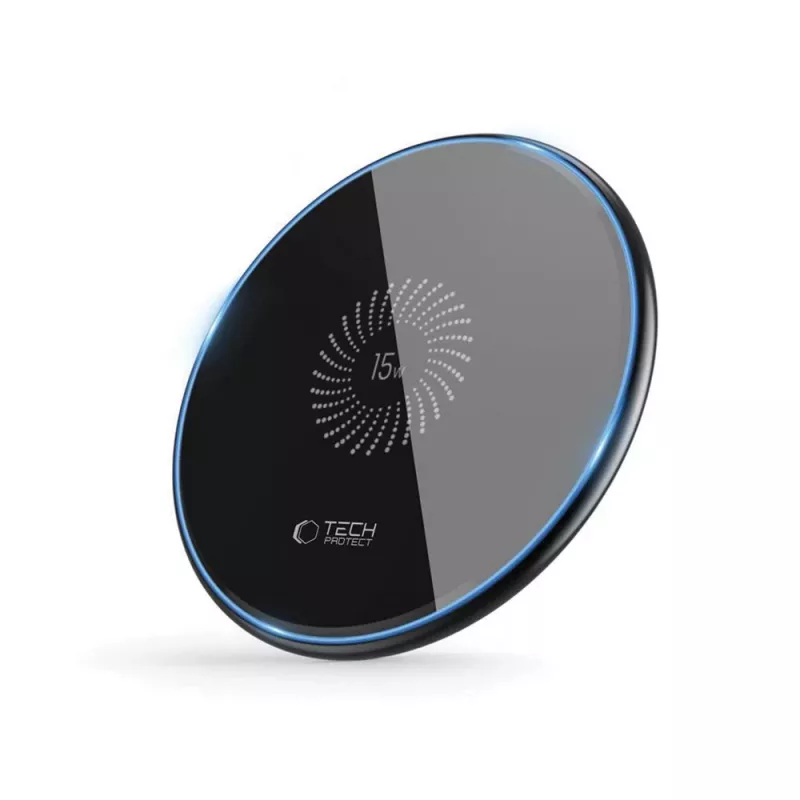 TECH-PROTECT QI15W-C1 draadloze oplader 15W zwart