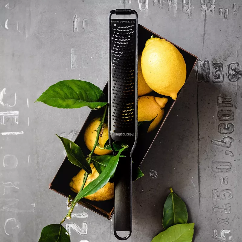 Microplane Black Sheep zester - Premium Classic Series, fijnrasp, zwart