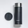 Microplane Universal Mill - zwart/transparant, draairasp voor harde kaas, chocolade, noten, specerijen