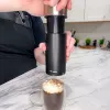 Microplane Universal Mill - zwart/transparant, draairasp voor harde kaas, chocolade, noten, specerijen