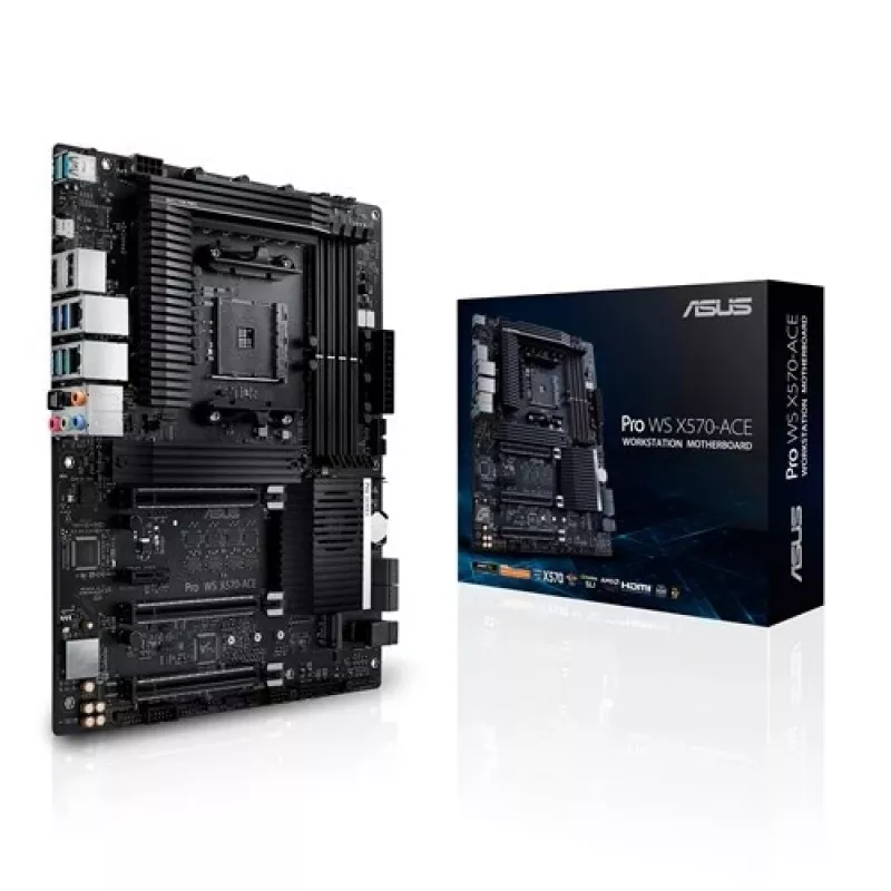 ASUS Pro WS X570-ACE Workstation-moederbord - AMD AM4 - DDR4 - ATX - Dual Gigabit LAN