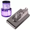 Extralink vervangende accu voor Dyson V12 25,2V 2500mAh + filter