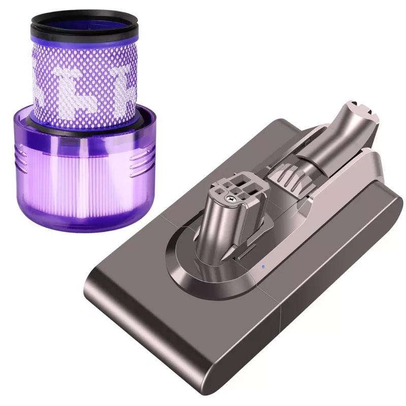 Extralink vervangende accu voor Dyson V12 25,2V 2500mAh + filter