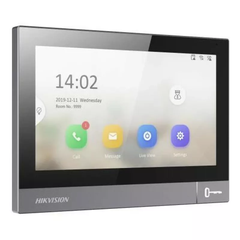 Hikvision DS-KH8381-TE1 IP video-intercom binnenmonitor 7 inch touchscreen