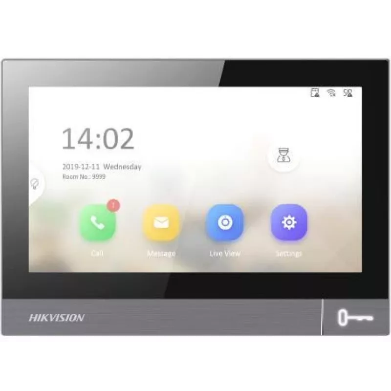 Hikvision DS-KH8381-TE1 IP video-intercom binnenmonitor 7 inch touchscreen