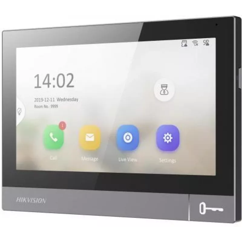 Hikvision DS-KH8381-TE1 IP video-intercom binnenmonitor 7 inch touchscreen