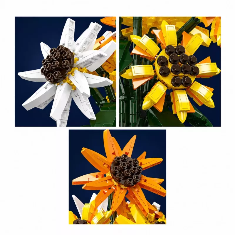 Mould King Sunflower Potted 24111 bouwstenenset (854 onderdelen)