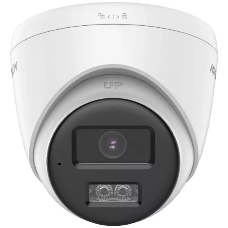 Hikvision DS-2CE78D0T-LTS(2.8mm) 2 MP HD-TVI turret dome camera met intercomfunctie, vast brandpuntsafstand objectief