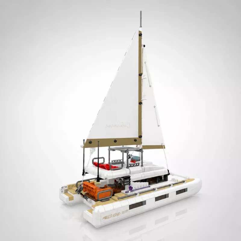 Mould King Katamaran zeilboot 10217 bouwstenenset (890 onderdelen)