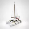 Mould King Katamaran zeilboot 10217 bouwstenenset (890 onderdelen)