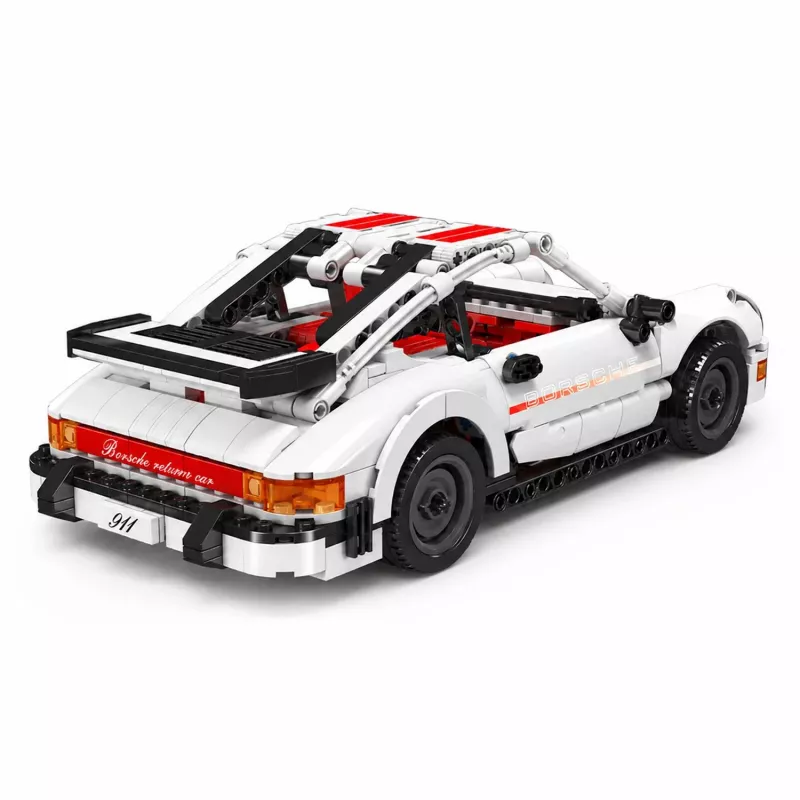 Mould King 911 Pull-Back sportwagen 15063 bouwstenenset 824 onderdelen