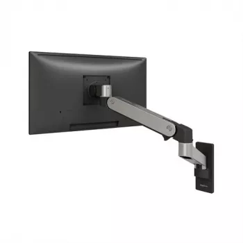 Ergotron LX Pro Single Monitor Arm - Polished Aluminum - Desk Clamp/Grommet Mount - voor displays tot 34 inch