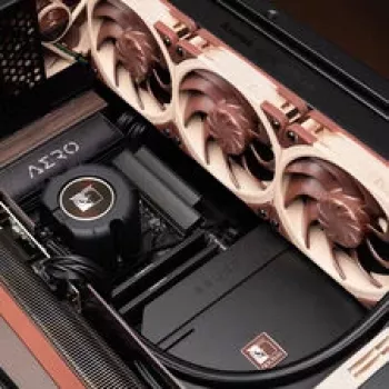 Noctua NL-LC1-36 AIO vloeistofkoeler 360mm, zwart/bruin