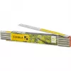 STABILA 600 2 m houten vouwduimstok metrisch wit/geel