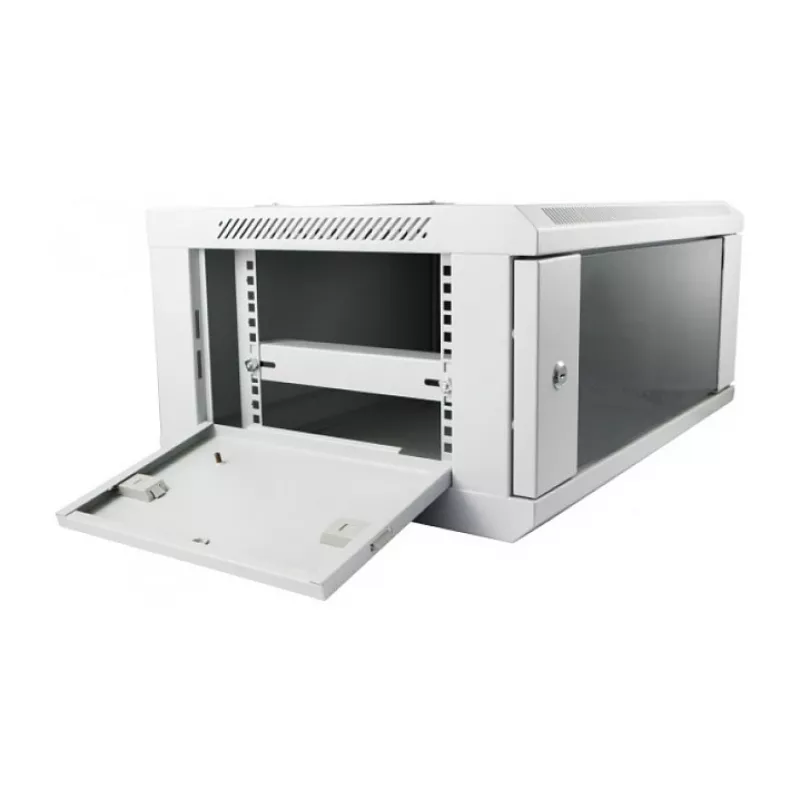 ALLNET ALL-SMC6406GRAU 19 inch 6U wandmontage-netwerkkast lichtgrijs SMC-serie