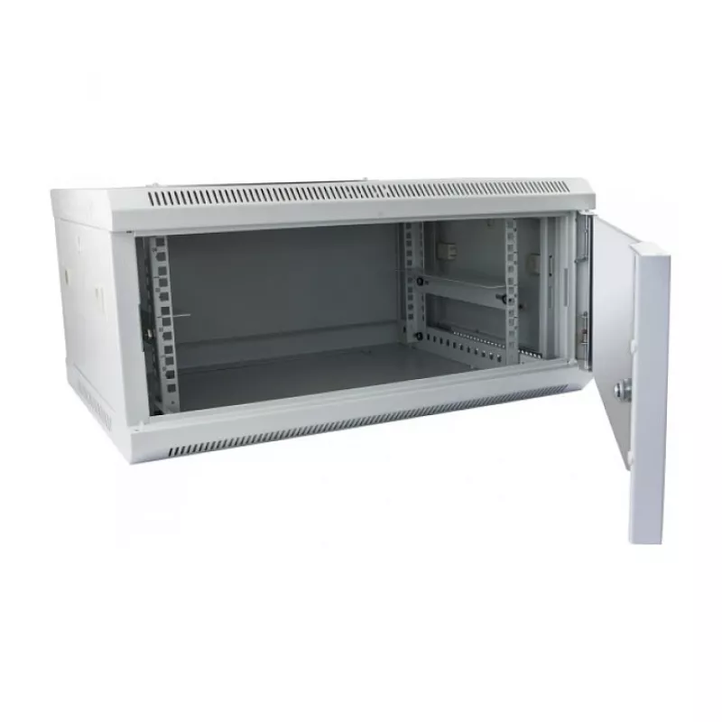 ALLNET ALL-SMC6406GRAU 19 inch 6U wandmontage-netwerkkast lichtgrijs SMC-serie
