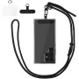 NEVOX universele smartphone lanyard zwart