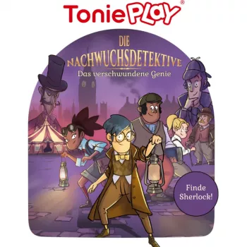 TONIES Tonieplay spel Die Junior Detektive: Das verschwundene Genie