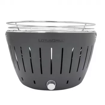 LotusGrill G340 tafelgrill houtskool 32 cm antraciet met USB